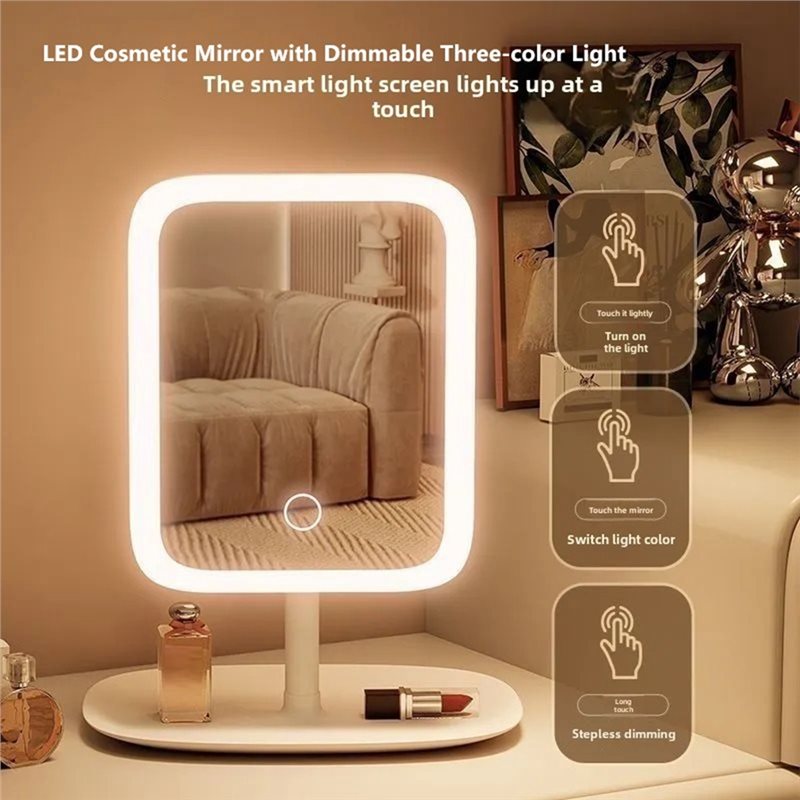 Women Electronic Accessories - 【ELECTRONIC-ACCESSORIES】Makeup Mirror Rechargeable Makeup Mirror Rechargeable
