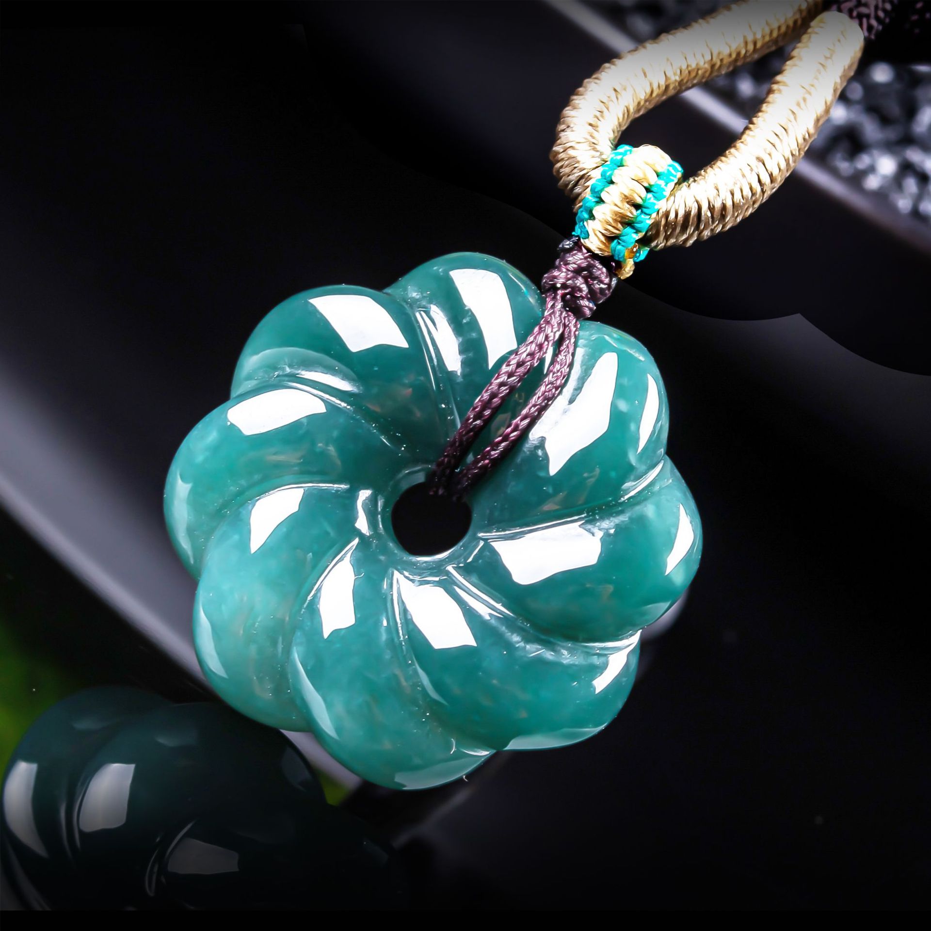 Natural Burmese Jadeite Flower - Women'S Accessories Jewelry ulasan dan harga