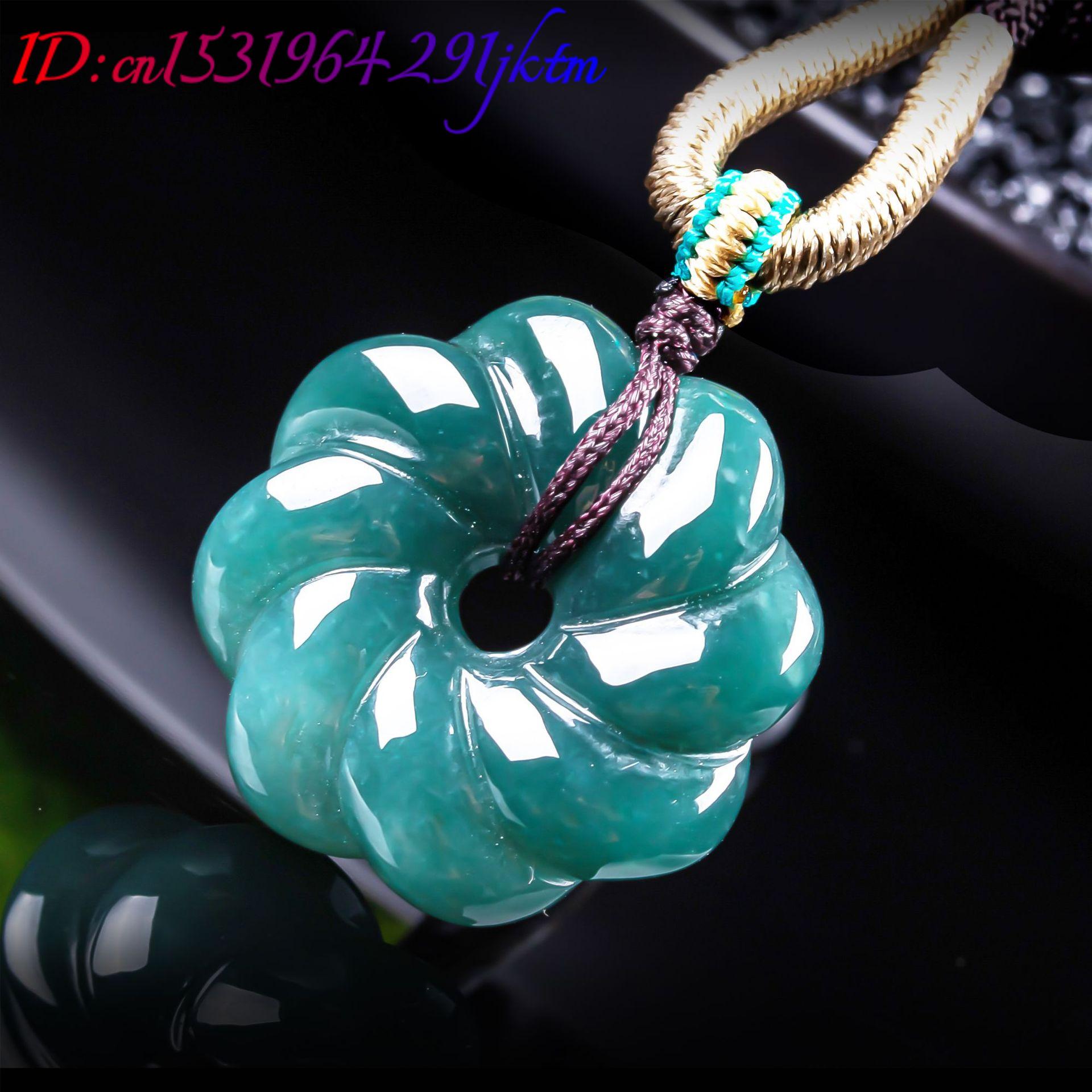 Natural Burmese Jadeite Flower - Women'S Accessories Jewelry ulasan dan harga