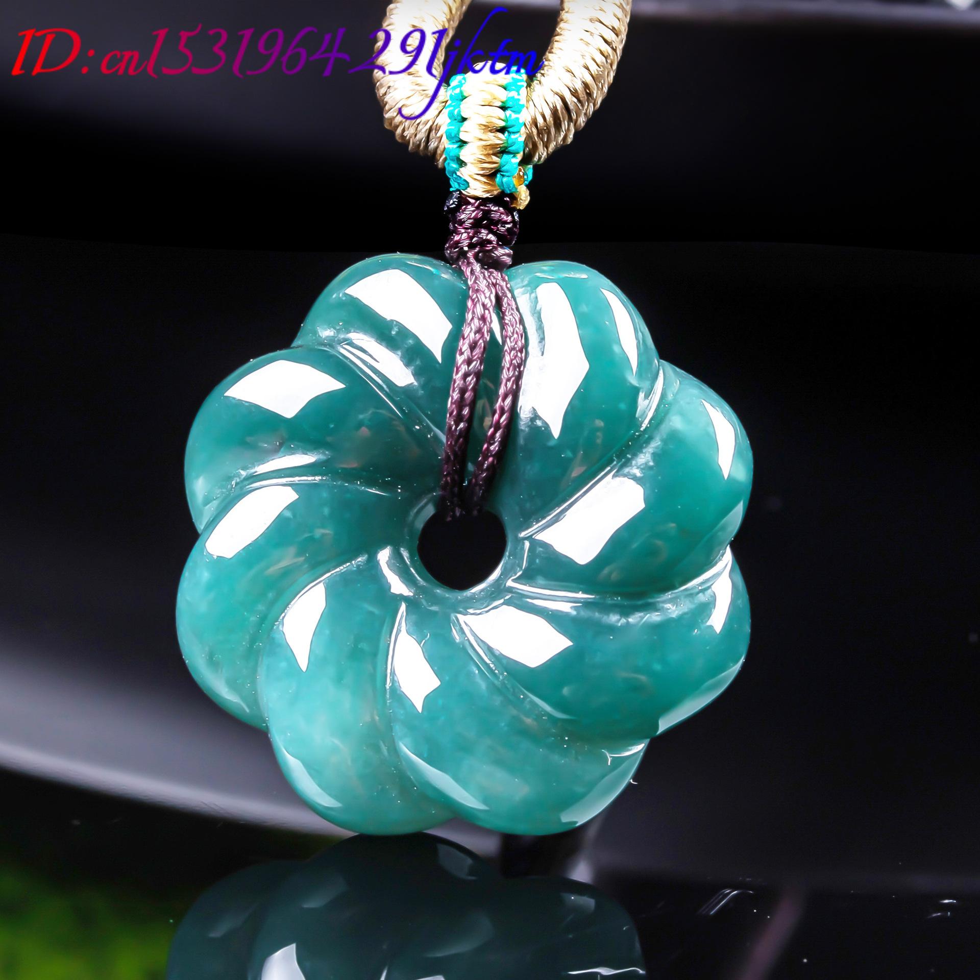 Natural Burmese Jadeite Flower - Women'S Accessories Jewelry ulasan dan harga