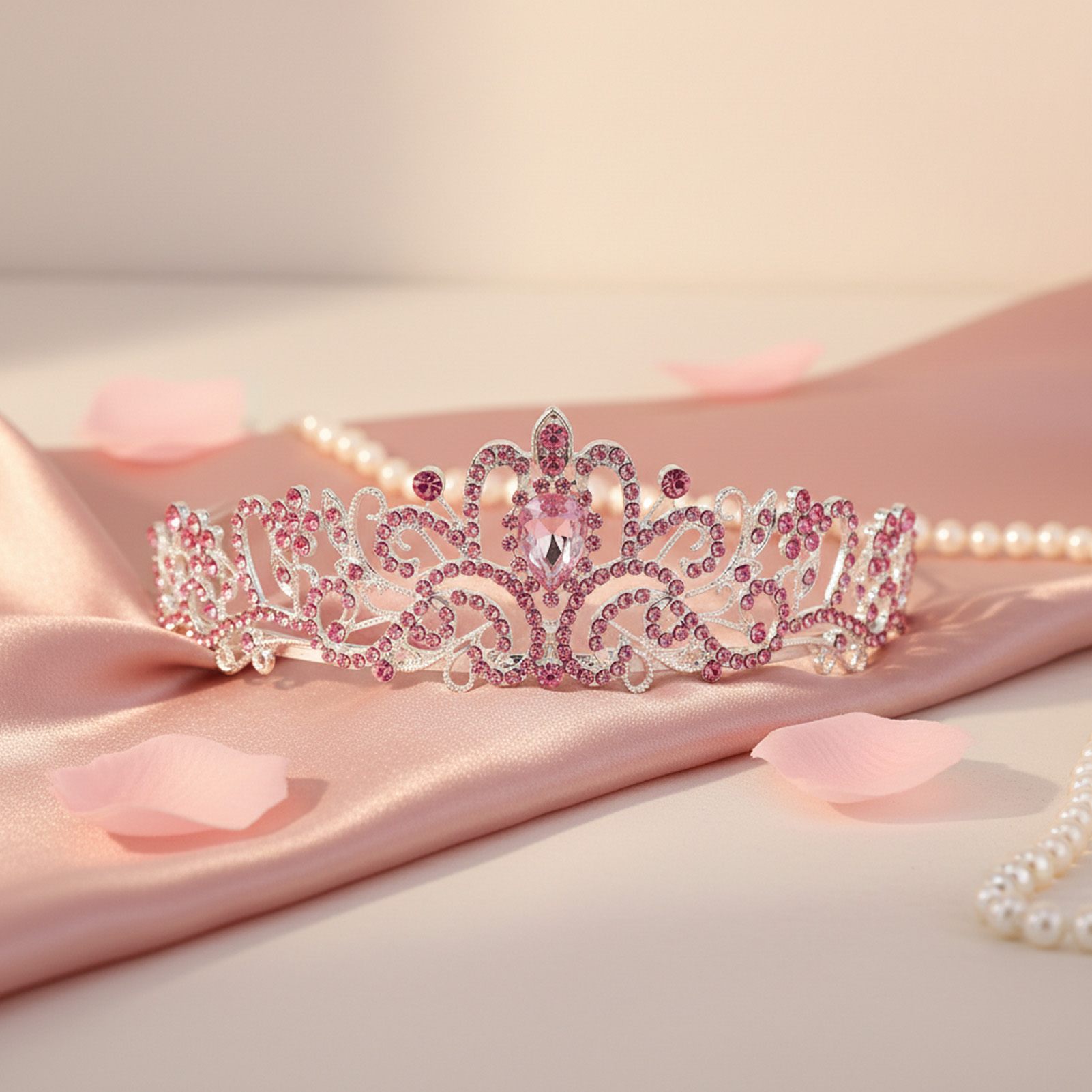 Elegant Bridal Crown Sparkly R - Women'S Accessories Jewelry ulasan dan harga