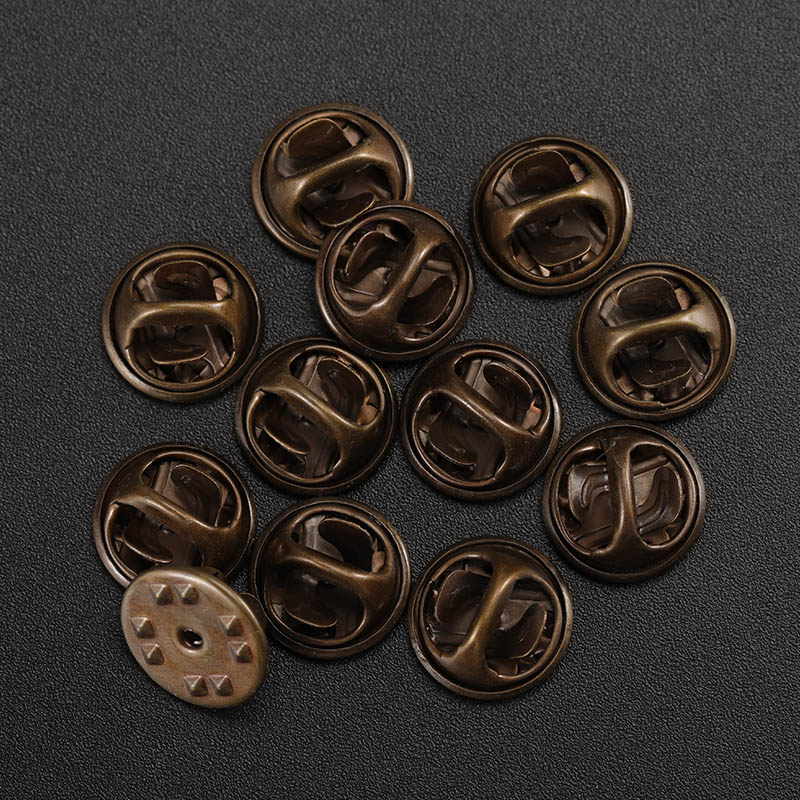 50sets/lot Metal Pin Backs Bro - Brooch Pin Gold ulasan dan harga