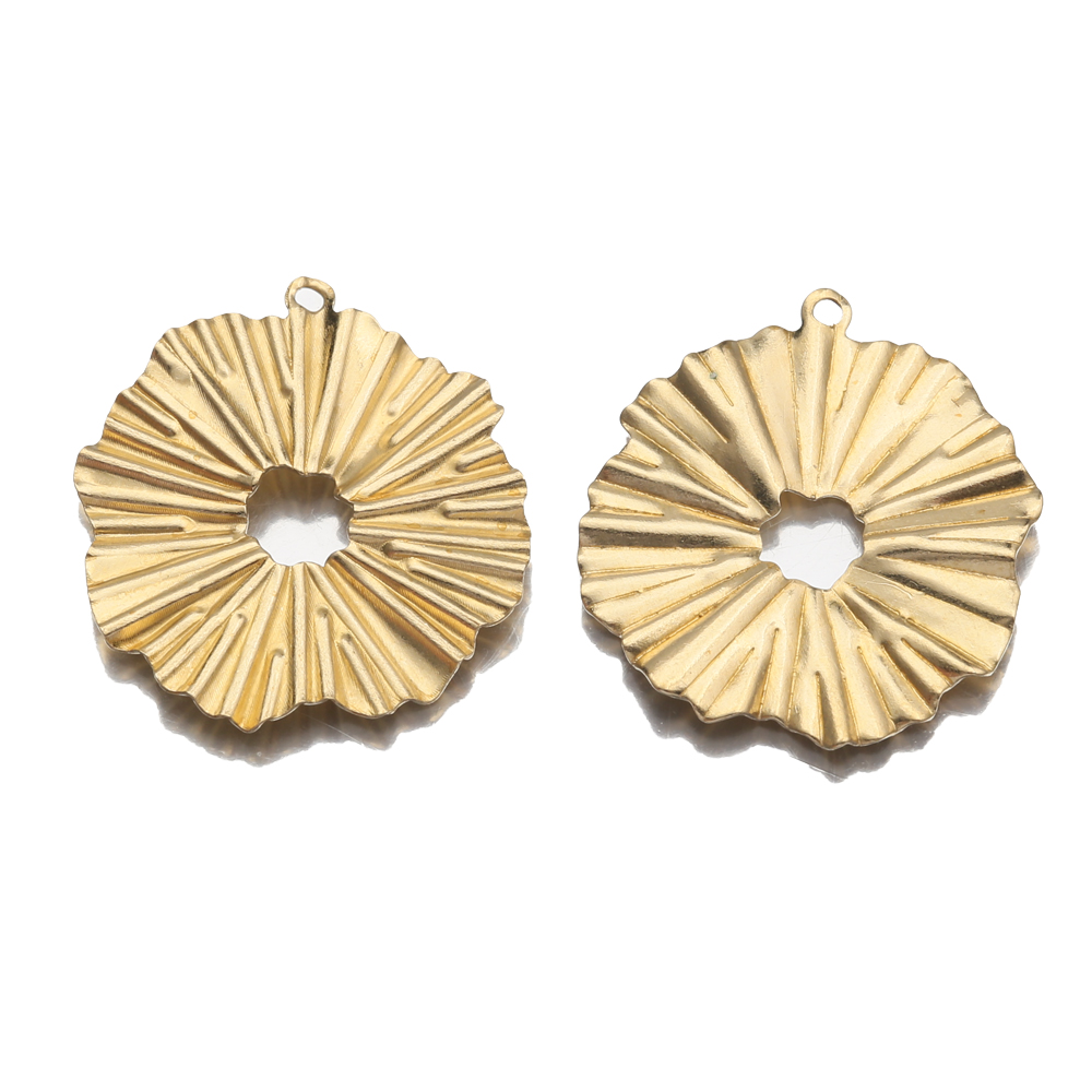 20pcs/Lot Brass Sun Flowers Ch - Tassel Earrings Boho ulasan dan harga