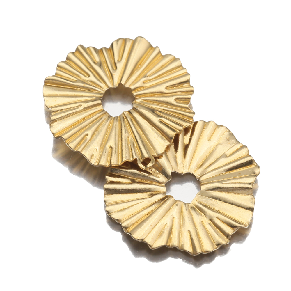 20pcs/Lot Brass Sun Flowers Ch - Tassel Earrings Boho ulasan dan harga