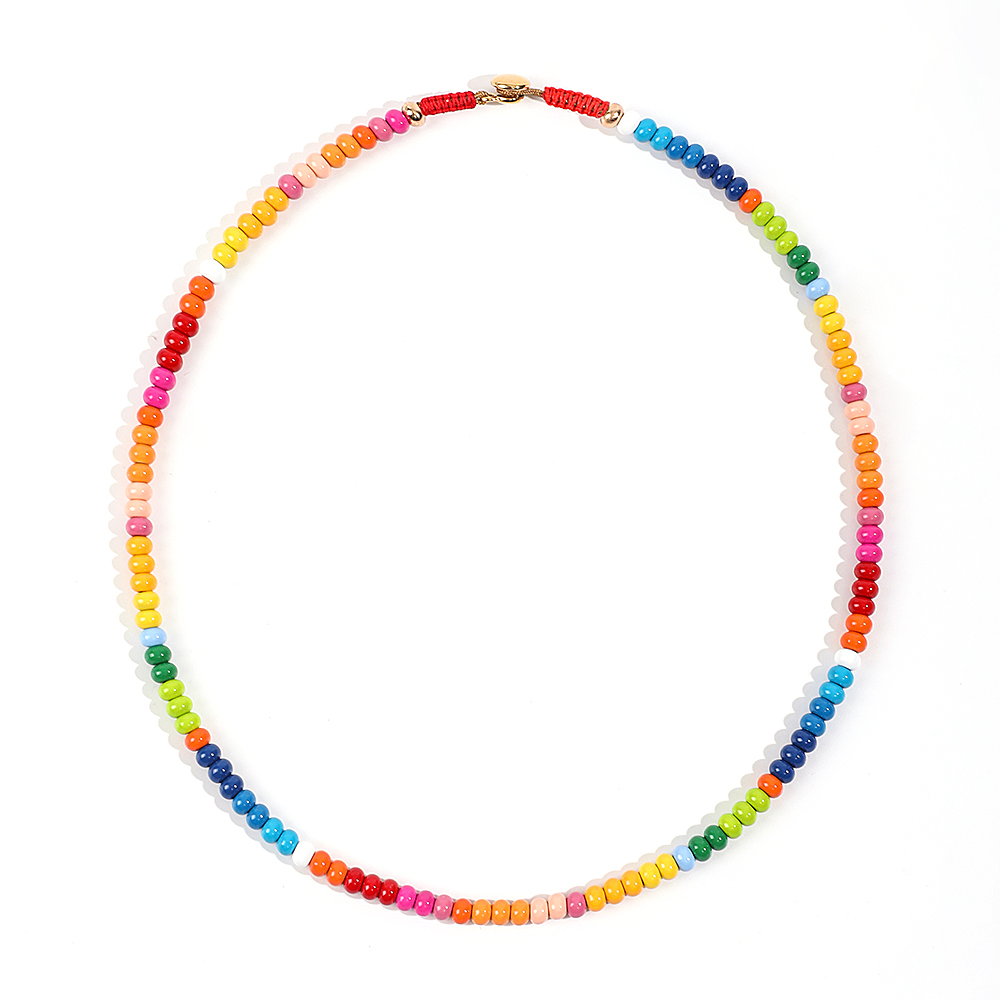 Boho Rainbow Necklace Jewelry  - Women'S Accessories Wholesale Suppliers ulasan dan harga
