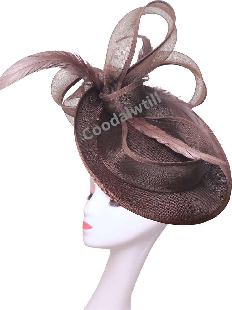 Fancy Feather Derby Church Hat - Women'S Formal Accessories ulasan dan harga