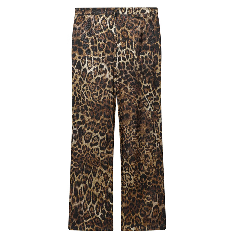 HXAO Leopard Pants Sets 2 Piec - Women Electronic Accessories ulasan dan harga