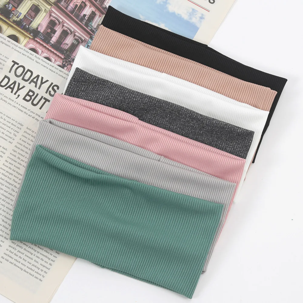Women Solid Color Headband Yog - Women'S Yoga Accessories ulasan dan harga