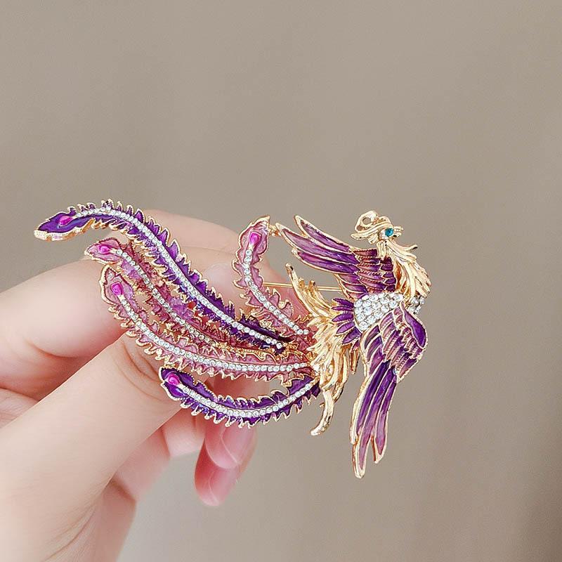 Unisex Enamel Animal Bird Cate - Women'S Accessories Categories ulasan dan harga
