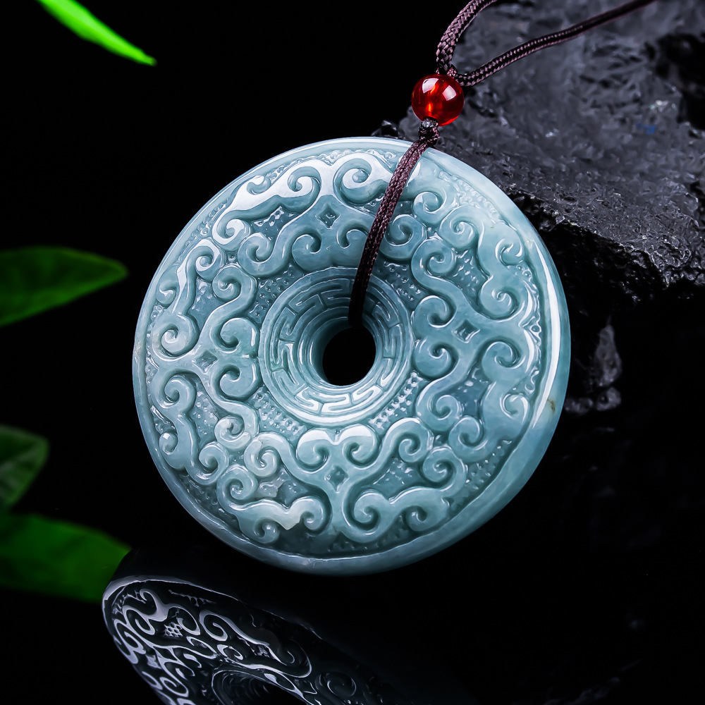 Natural Burmese Jadeite Flower - Women'S Accessories Jewelry ulasan dan harga