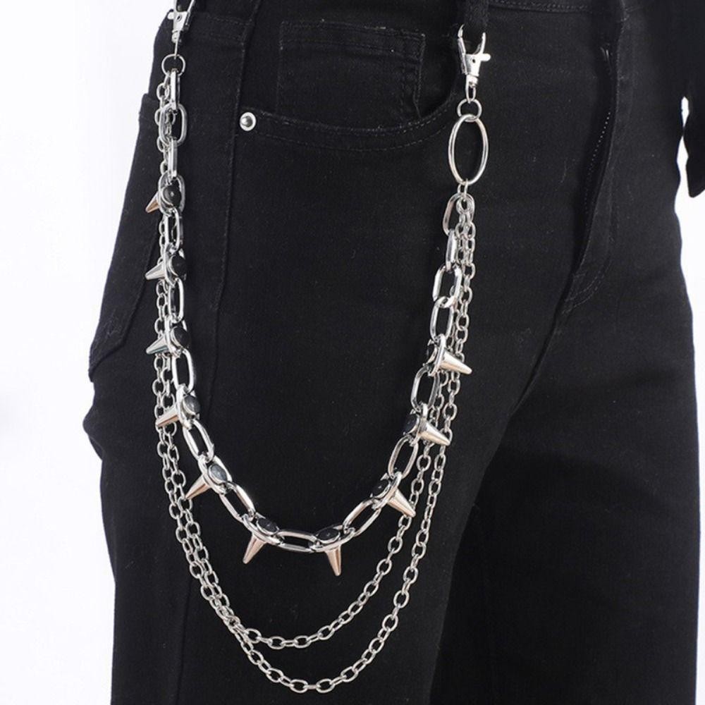 Unisex Hip Hop Punk Rock Metal - Wallet Chain Bag ulasan dan harga