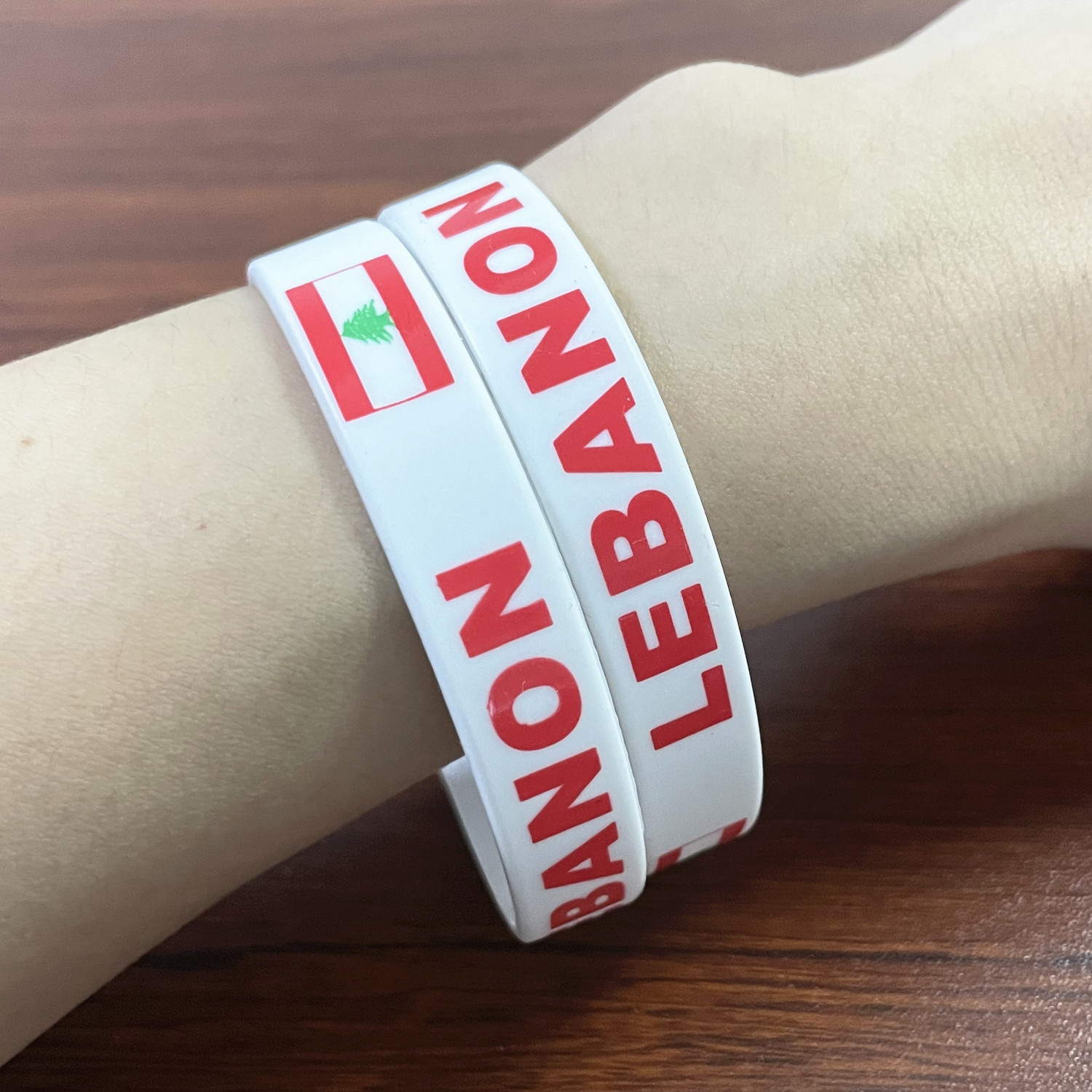 2pcs Lebanon Flag Silicone Bra - Women Accessories Lebanon ulasan dan harga