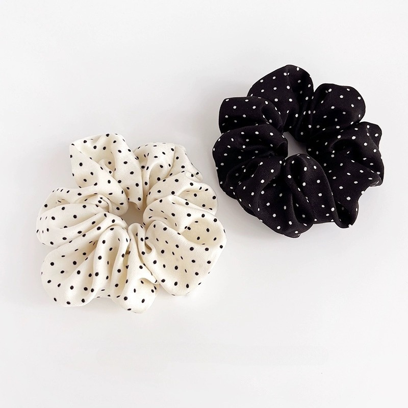2Pcs/Set Elegant Hair Ties Min - Scrunchie Satin Set ulasan dan harga