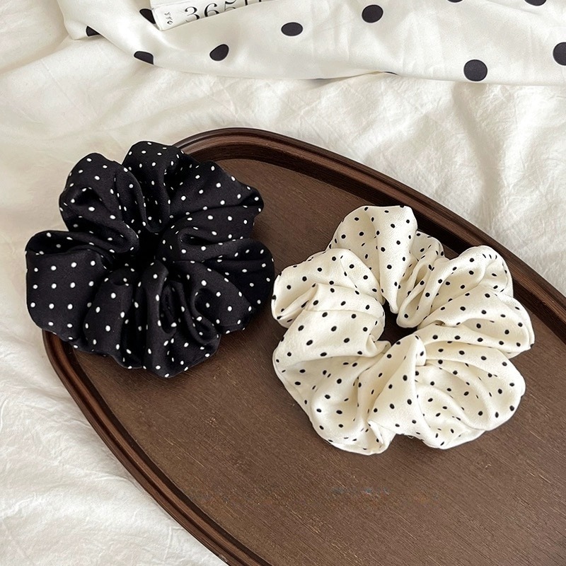 2Pcs/Set Elegant Hair Ties Min - Scrunchie Satin Set ulasan dan harga