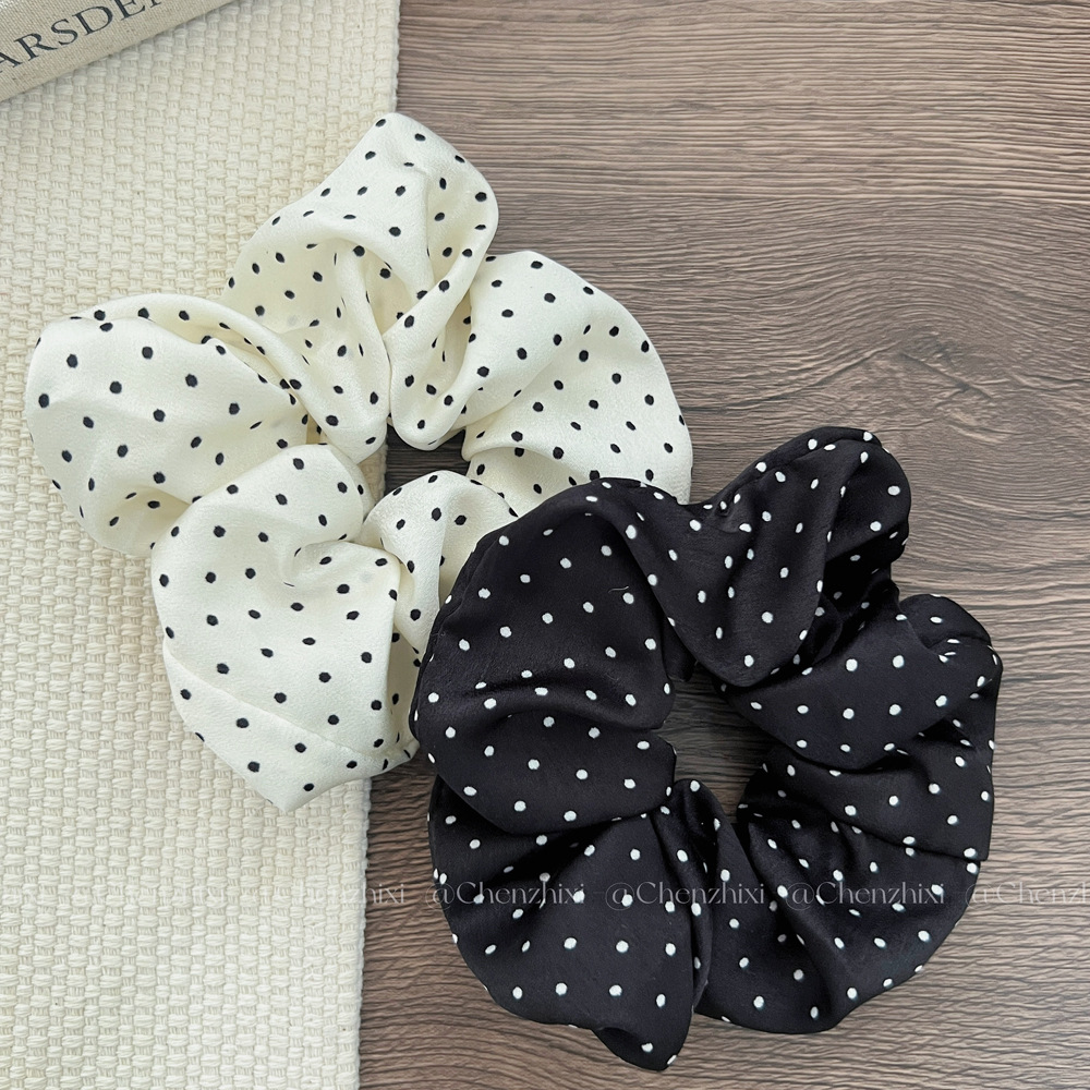 2Pcs/Set Elegant Hair Ties Min - Scrunchie Satin Set ulasan dan harga