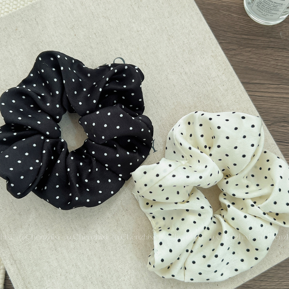 2Pcs/Set Elegant Hair Ties Min - Scrunchie Satin Set ulasan dan harga