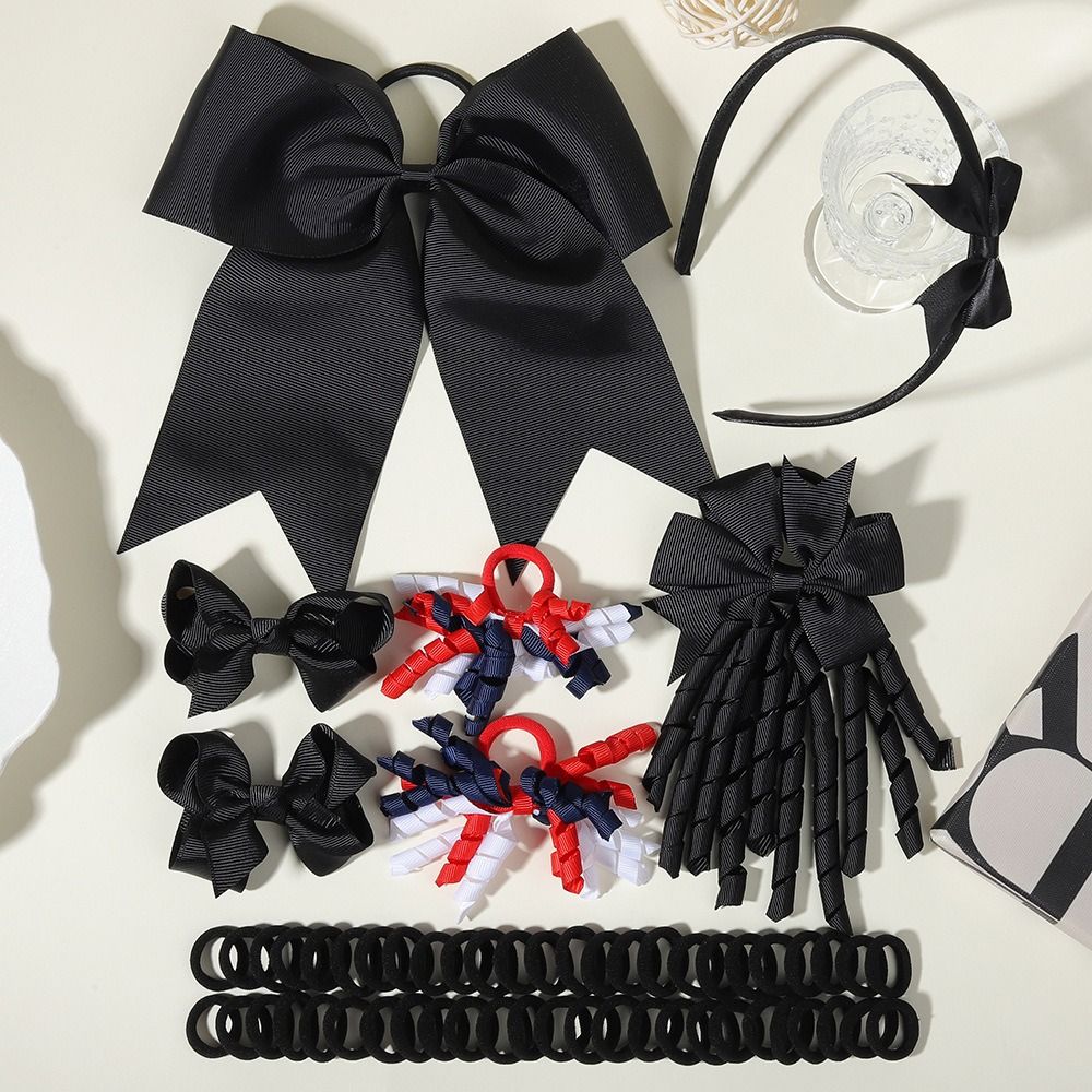 57Pcs/lot Fashion Sweet Satin  - Scrunchie Satin Set ulasan dan harga