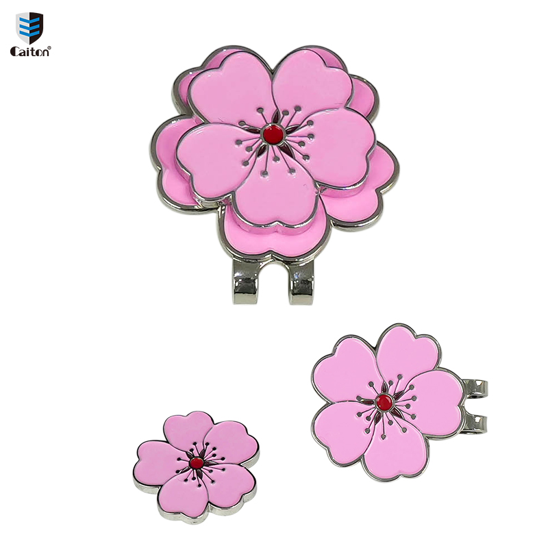 Caiton Rose Golf Hat Clip Magn - Women'S Golf Accessories ulasan dan harga