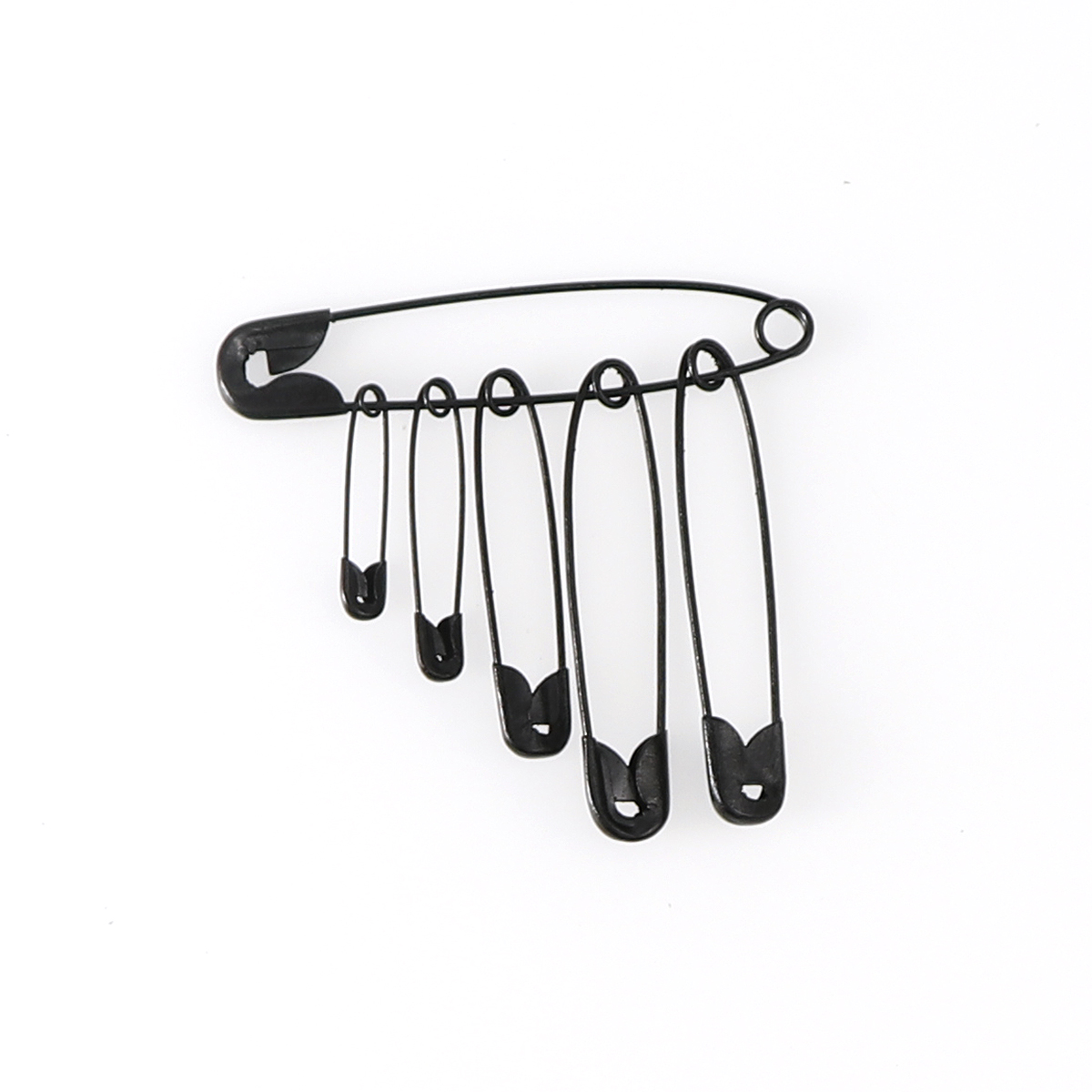 100Pcs Silver/Gold/Black Iron  - Brooch Pin Gold ulasan dan harga