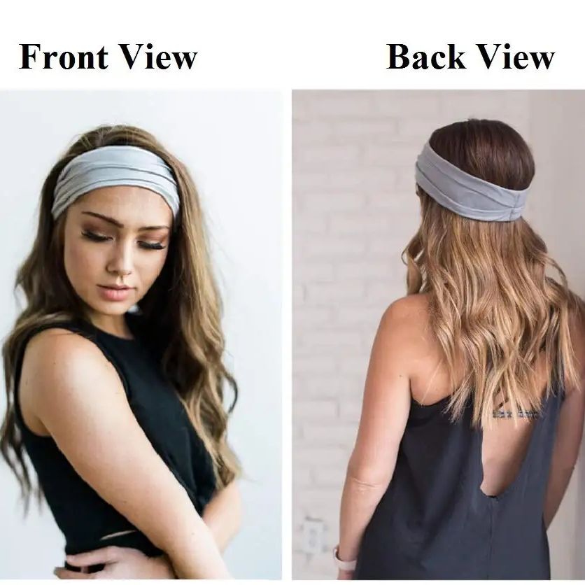 New Solid Color Elastic Hair B - Women'S Yoga Accessories ulasan dan harga