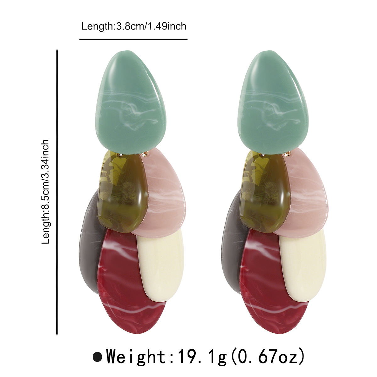 1Pairs Bohemia Personality Col - Women'S Accessories Trends 2026 ulasan dan harga