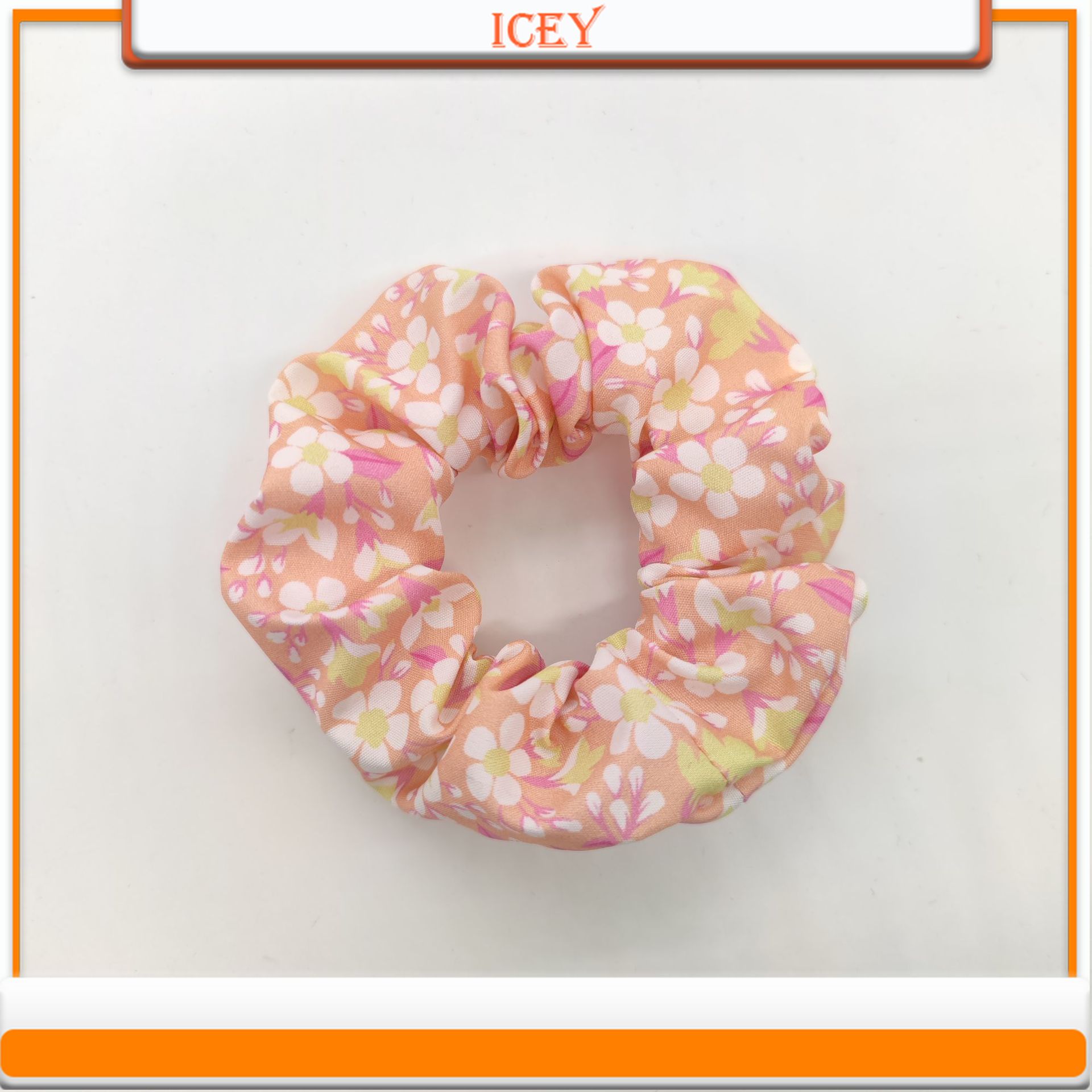 1pc Floral Scrunchie Intestina - Scrunchie Satin Set ulasan dan harga