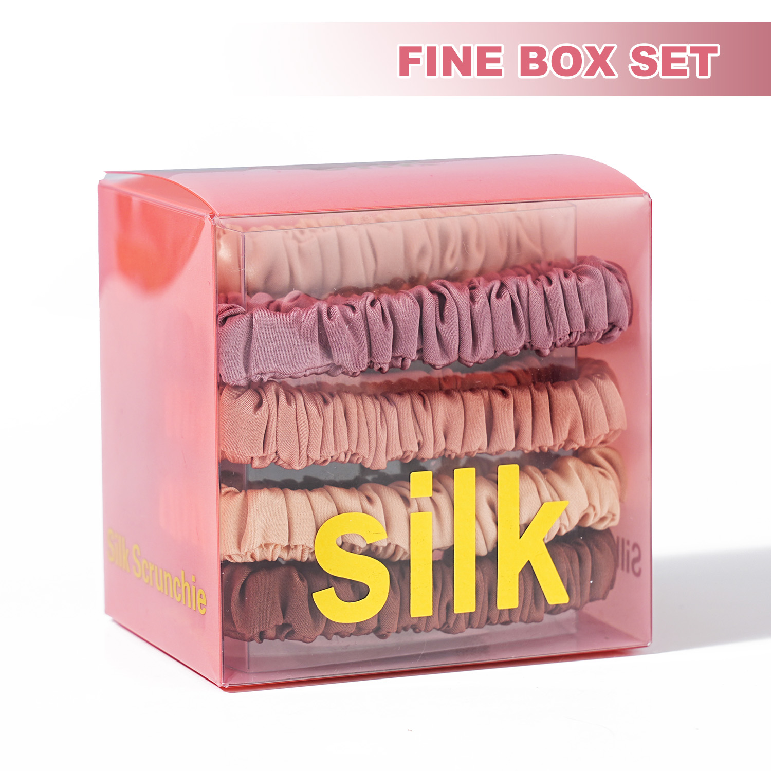 8PCS/Set 100% Pure Mulberry Si - Scrunchie Satin Set ulasan dan harga