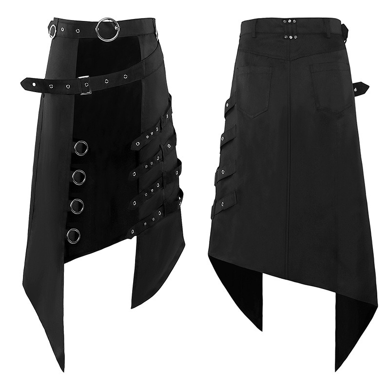 Punk Pleated Skirt Men's Gothi - Women Electronic Accessories ulasan dan harga