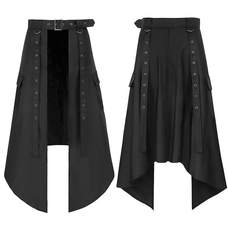 Punk Pleated Skirt Men's Gothi - Women Electronic Accessories ulasan dan harga