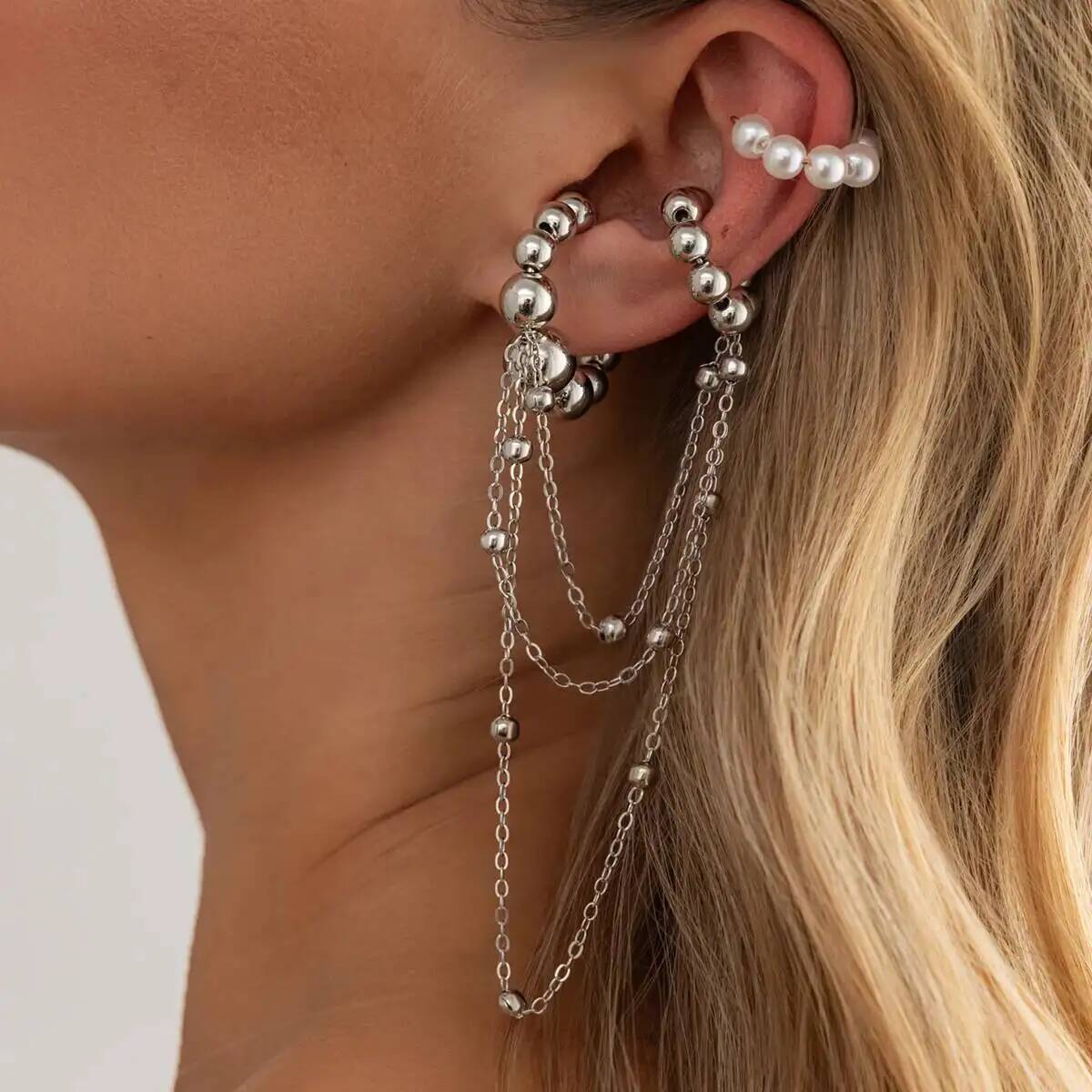 Ingemark Bohemia Imitation Pea - Tassel Earrings Boho ulasan dan harga