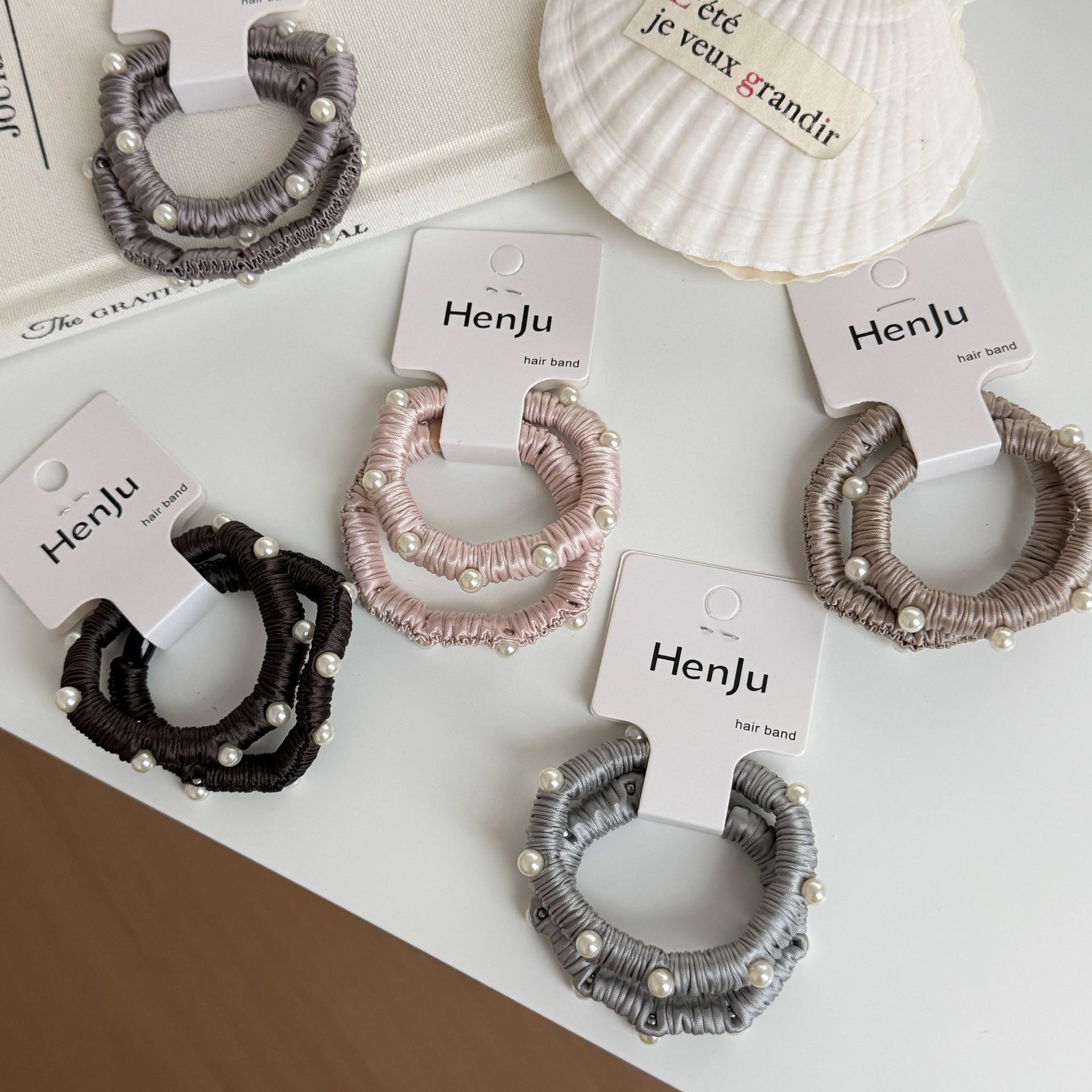 Satin Hair Scrunchies 2 Piece  - Scrunchie Satin Set ulasan dan harga