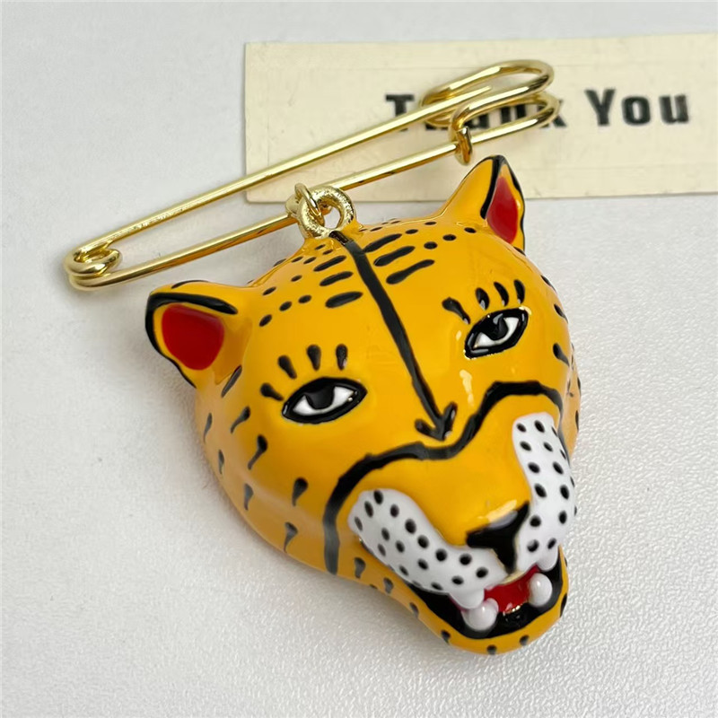 Elegant Enamel Tiger Brooch Pi - Women'S Formal Accessories ulasan dan harga