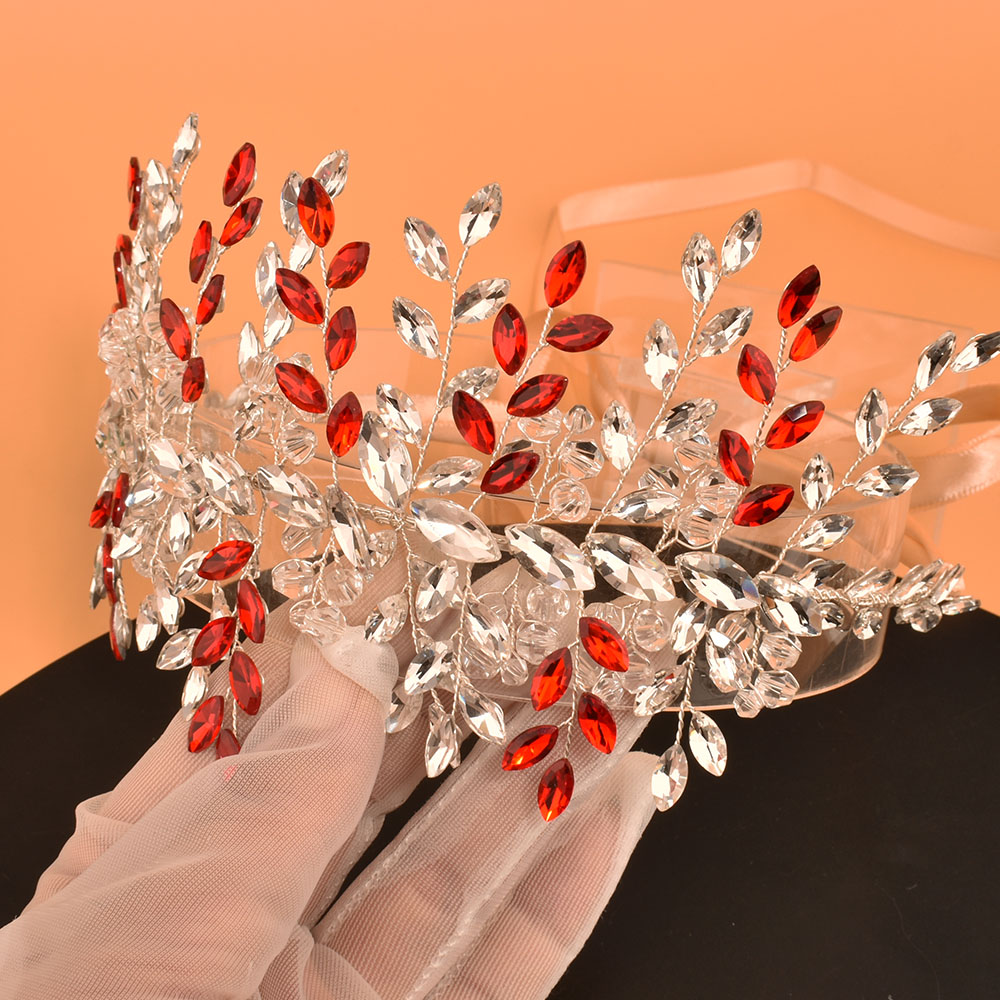 SA441 Red Bridal Belts Luxury  - Women'S Formal Accessories ulasan dan harga