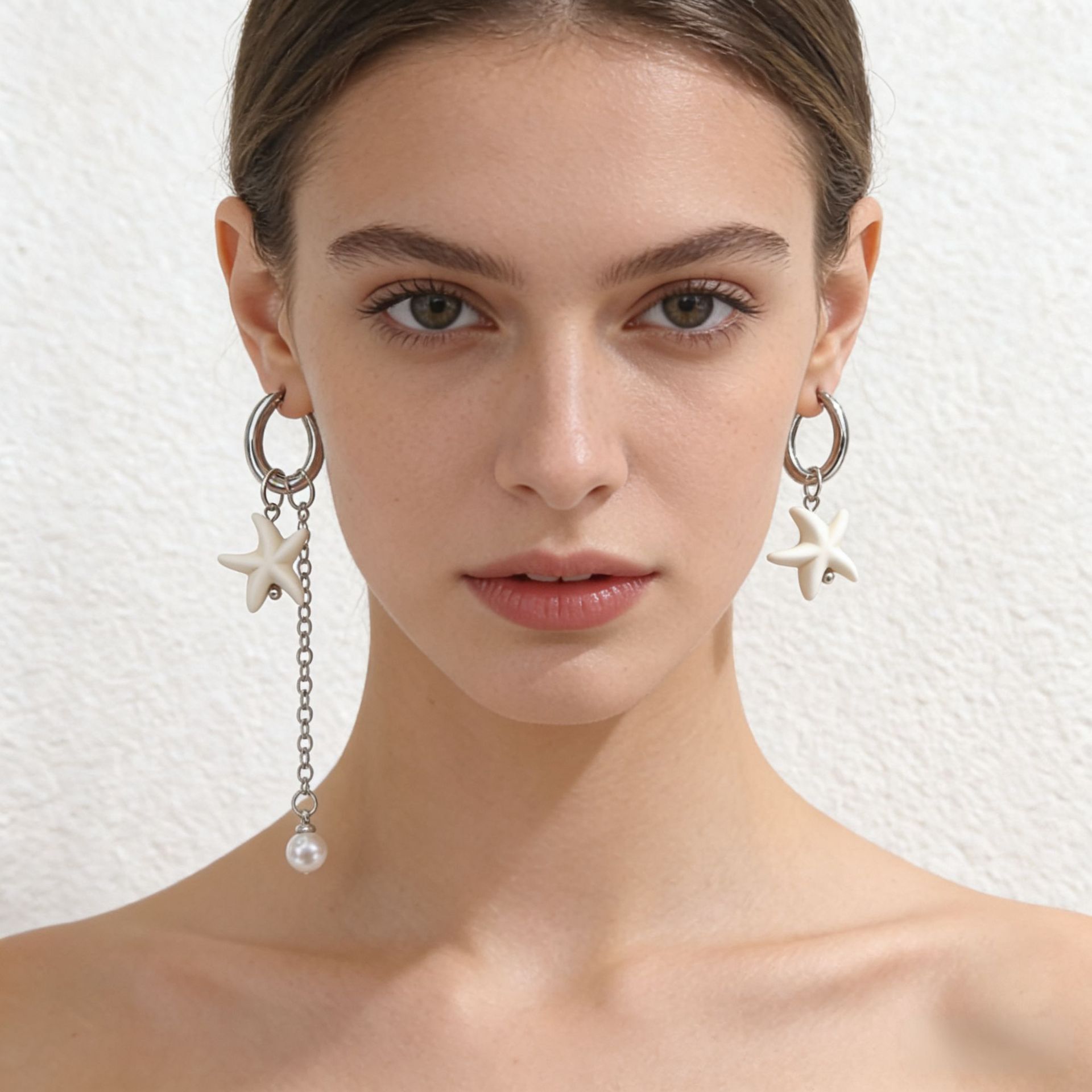 Summer Starfish Drop Earrings  - Tassel Earrings Boho ulasan dan harga