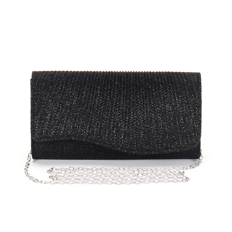 2026 New Women Fold Glitter Ha - Wallet Chain Bag ulasan dan harga