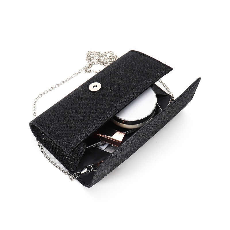 2026 New Women Fold Glitter Ha - Wallet Chain Bag ulasan dan harga