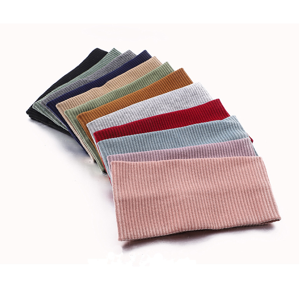 Women Solid Color Headband Yog - Women'S Yoga Accessories ulasan dan harga