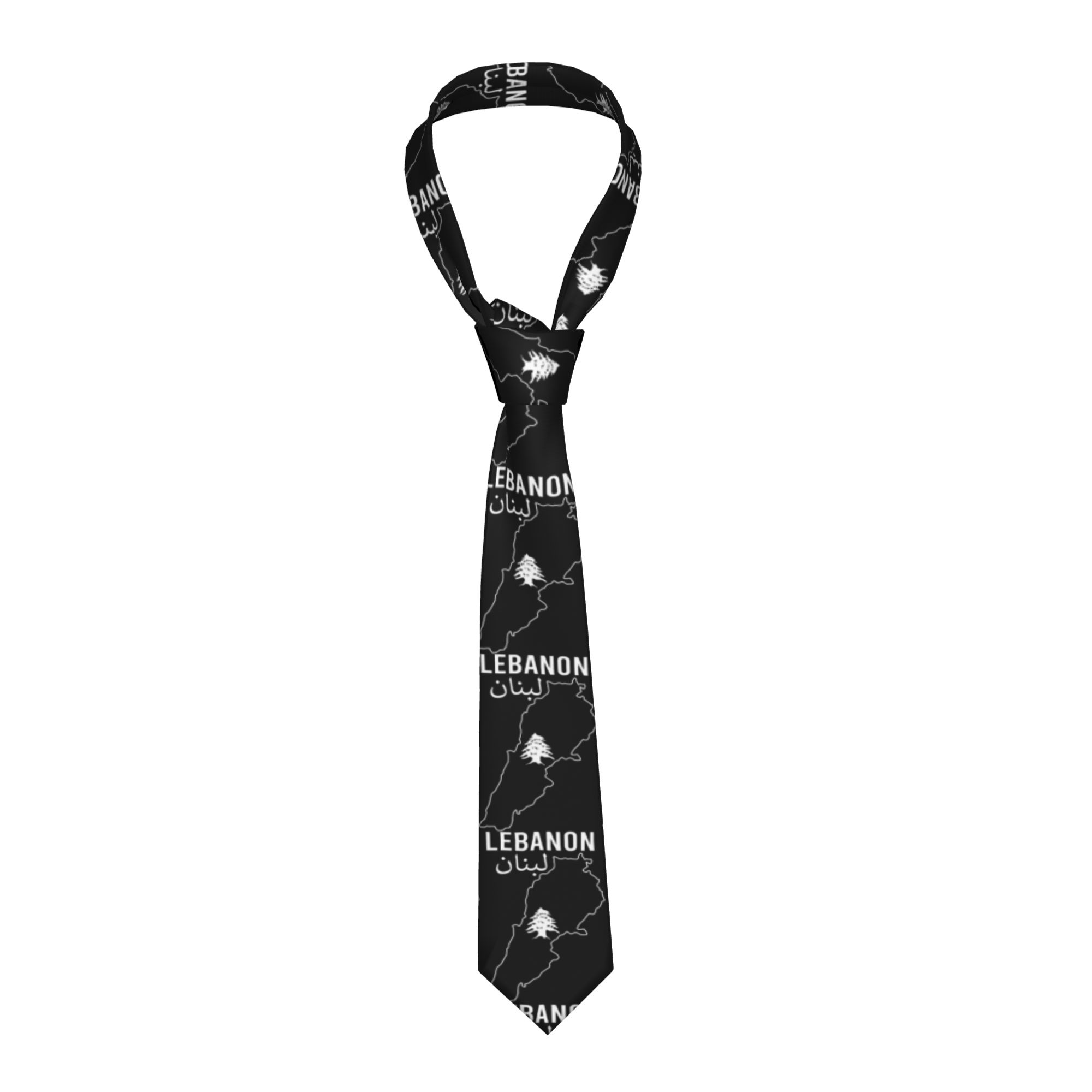 Lebanon Flag Map Beirut Tie Ce - Women Accessories Lebanon ulasan dan harga
