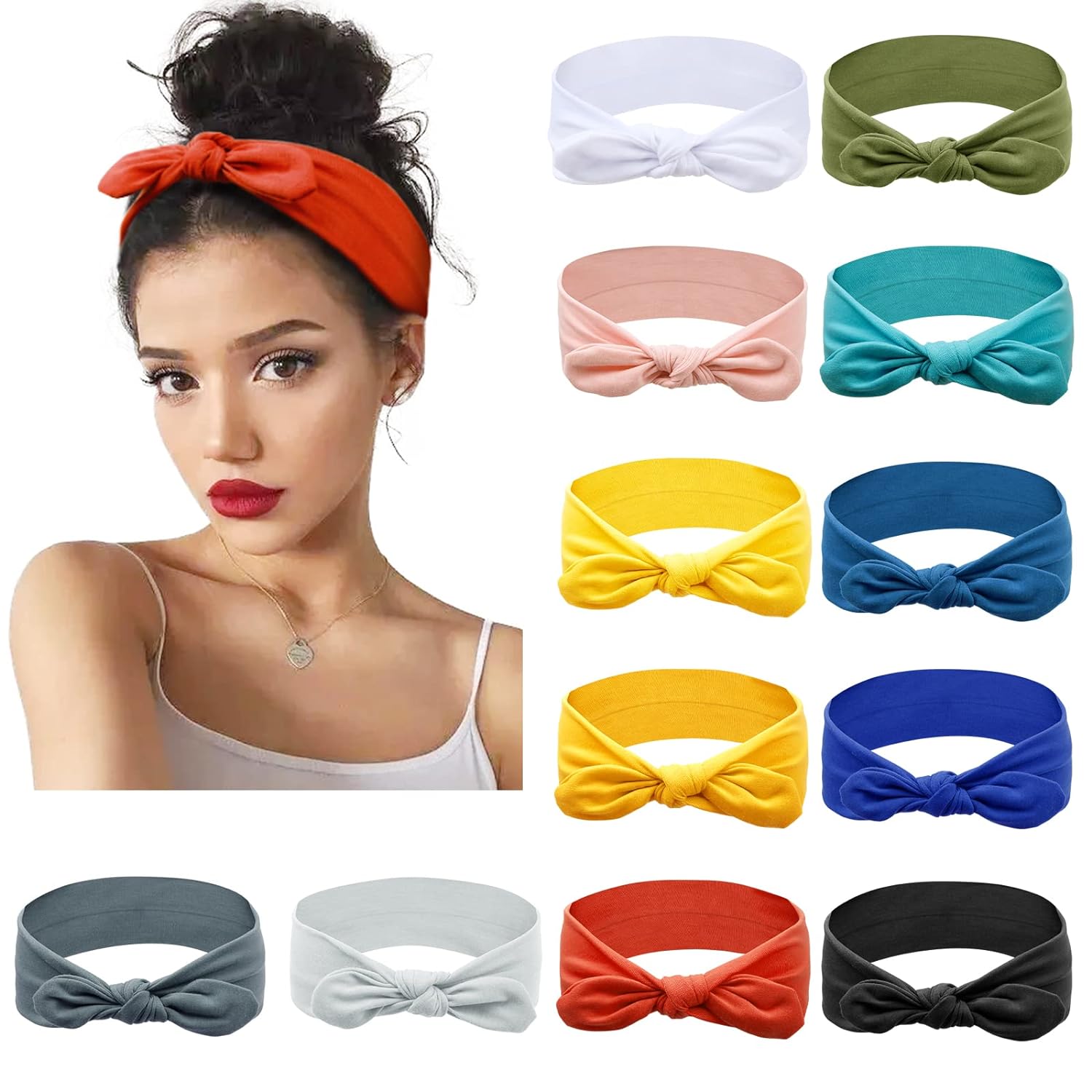 Cute Rabbit Ear Headbands for  - Women'S Yoga Accessories ulasan dan harga