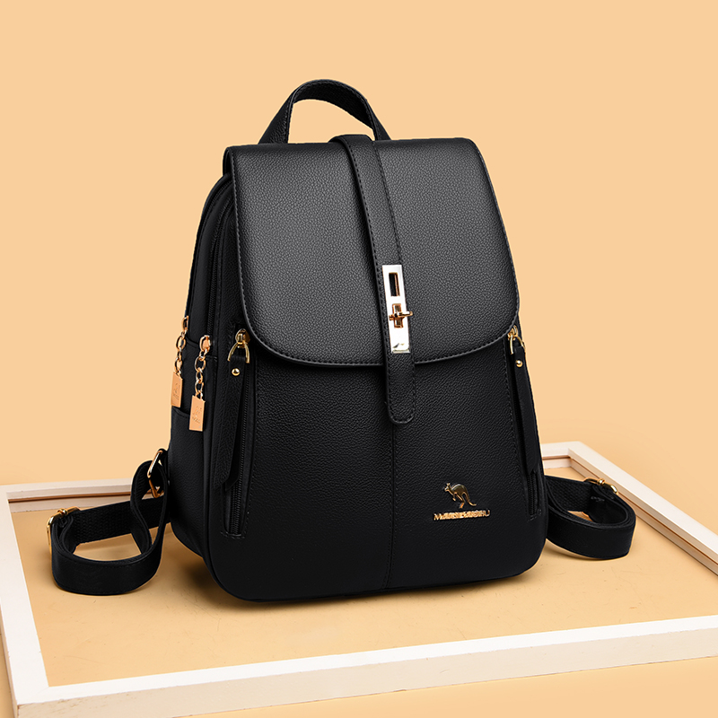 Luxury Women Leather Backpacks - Women Electronic Accessories ulasan dan harga