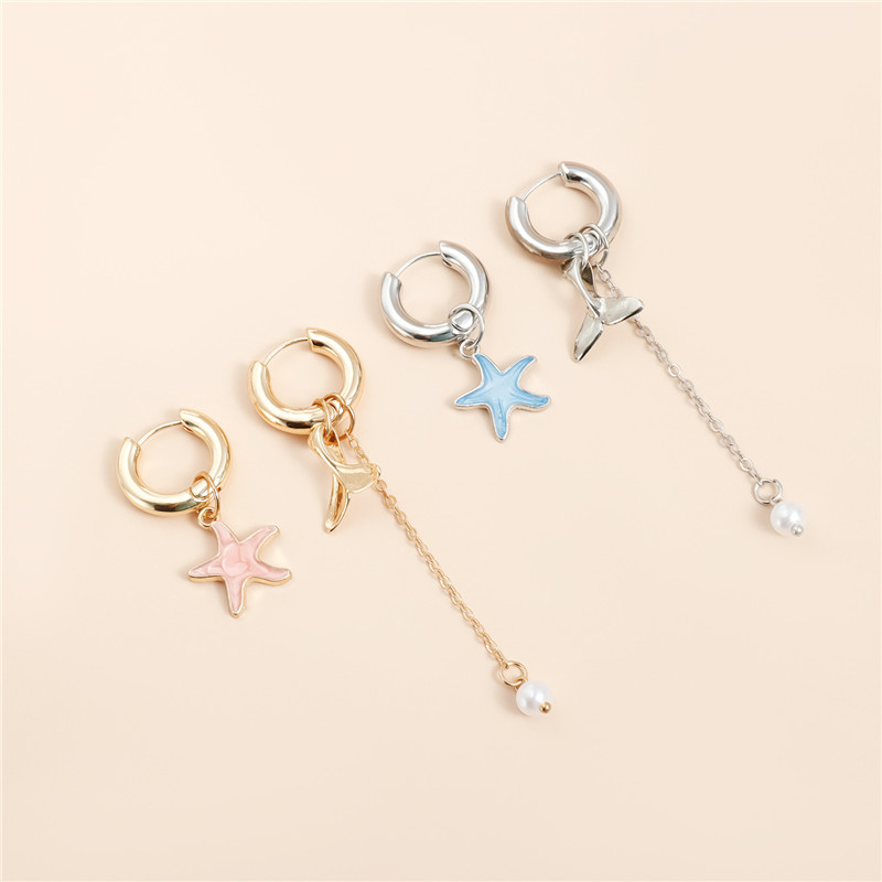 Bohemian Stainless Steel Starf - Tassel Earrings Boho ulasan dan harga