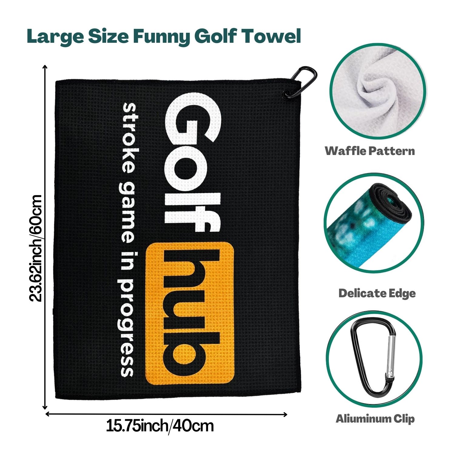 Funny Microfiber Premium Golf  - Women'S Golf Accessories ulasan dan harga
