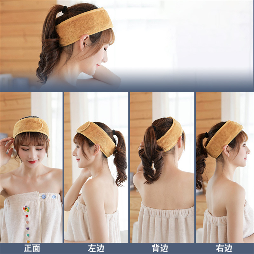 Adjustable Wide Hairband Yoga  - Women'S Yoga Accessories ulasan dan harga