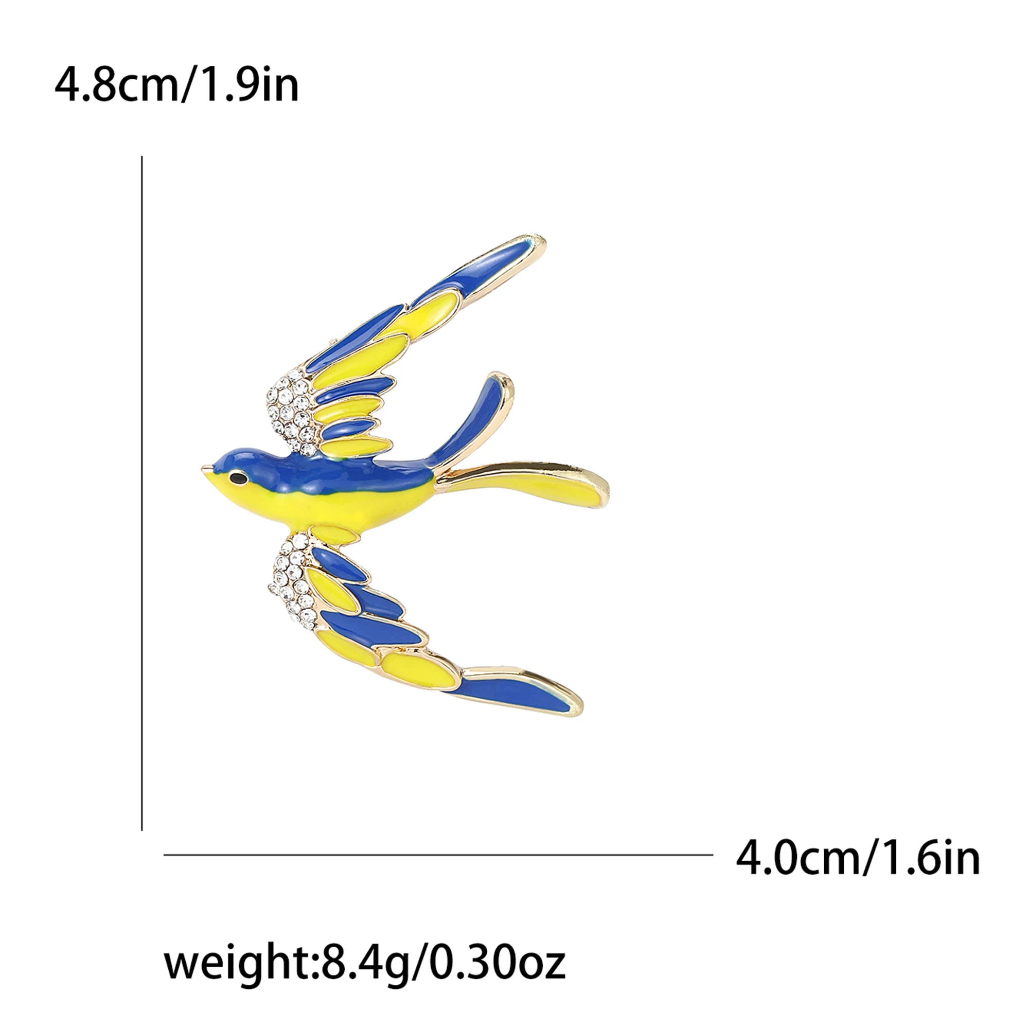 Rhinestone Swallow Brooches fo - Women'S Accessories Categories ulasan dan harga