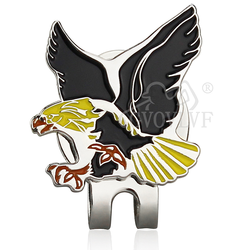 1pc Yellow Eagle Golf Hat Clip - Women'S Golf Accessories ulasan dan harga