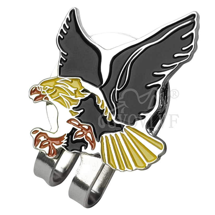 1pc Yellow Eagle Golf Hat Clip - Women'S Golf Accessories ulasan dan harga