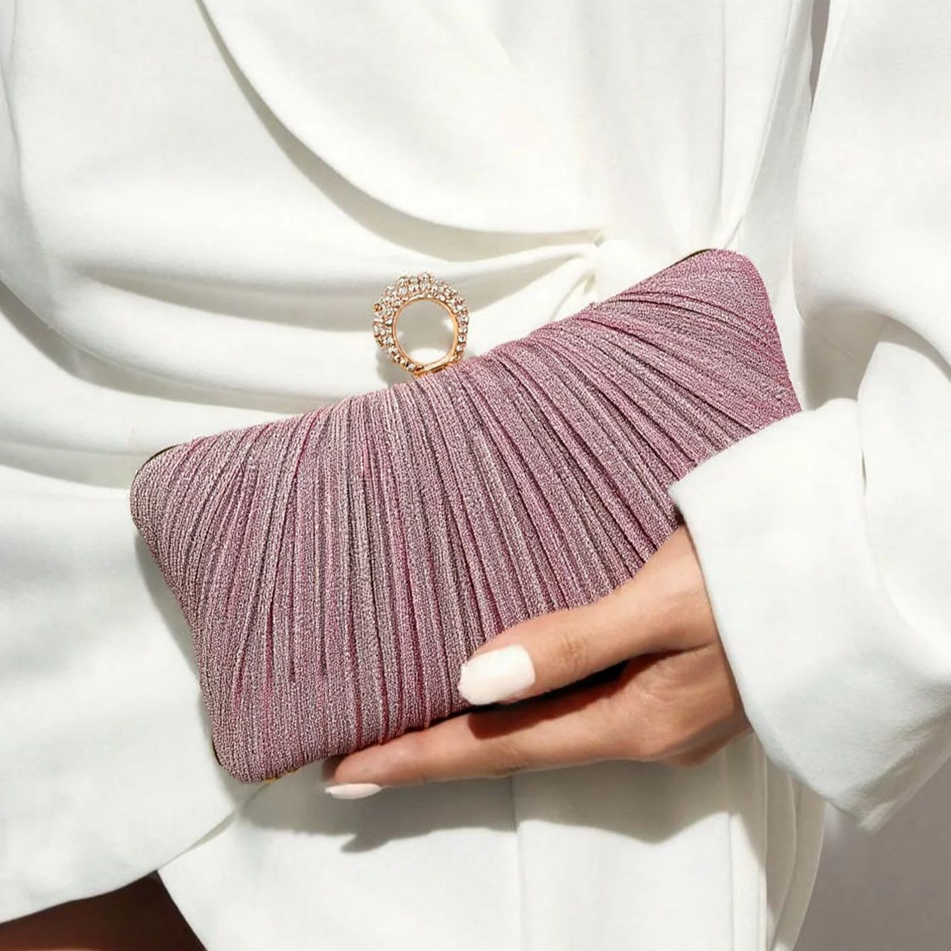 Valentine's Day Evening Bags F - Wallet Chain Bag ulasan dan harga