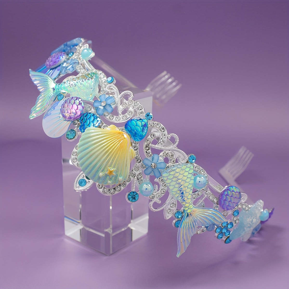 2025 New Mermaid Hair Comb Cro - Women'S Accessories Jewelry ulasan dan harga